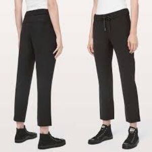 lululemon athletica Black On The Fly Ankle Pants